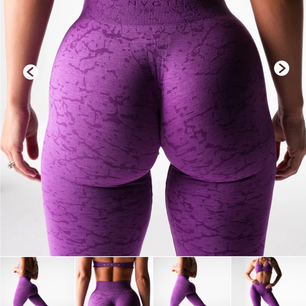 NVGTN Ultraviolet Breakthrough Seamless Leggings